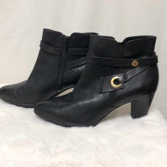 Anne Klein iFlex Leather Booties - Picture 3 of 13